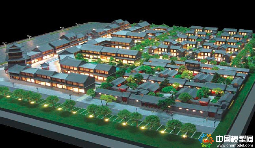 古建筑模型，古建沙盤模型