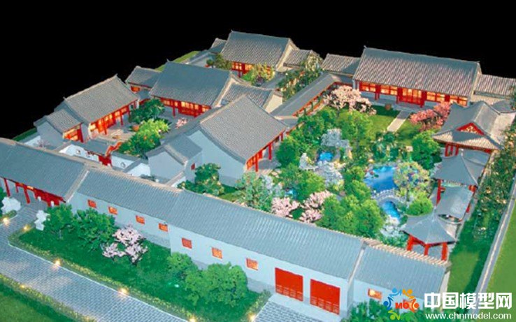 古建筑模型，古建沙盤模型