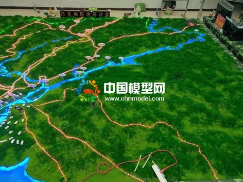 地形規(guī)劃沙盤(pán)模型