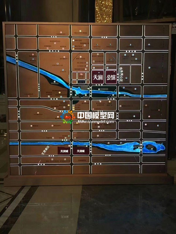 廣東江門市天潤(rùn)國(guó)際公館沙盤(pán)模型