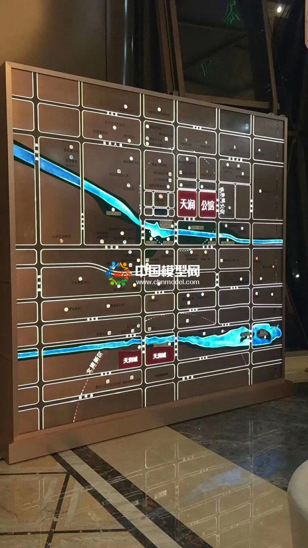 廣東江門市天潤(rùn)國(guó)際公館沙盤(pán)模型
