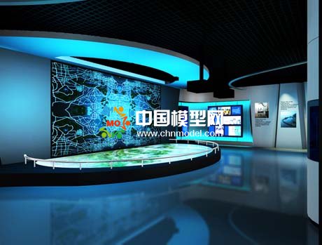 電子沙盤(pán)廣泛應(yīng)用與多類別的科技展示廳，效果突出