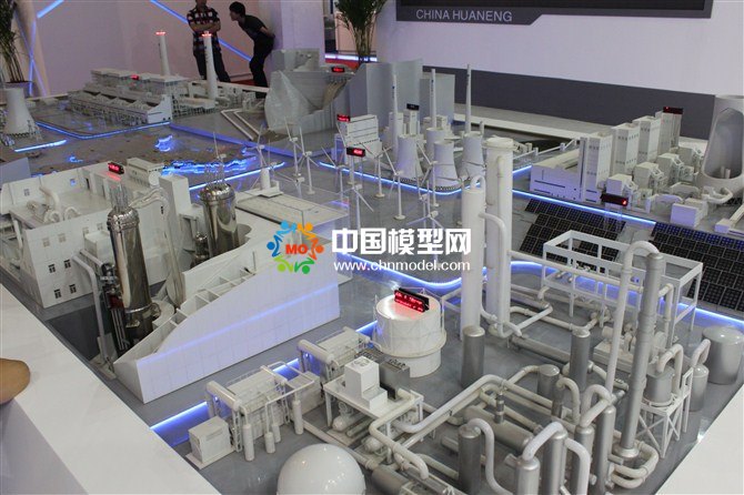 熱電站模型，核電站模型，火力發(fā)電站少盤