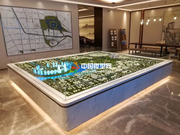 高檔樓盤模型底座，售樓部沙盤展臺(tái)（收藏）
