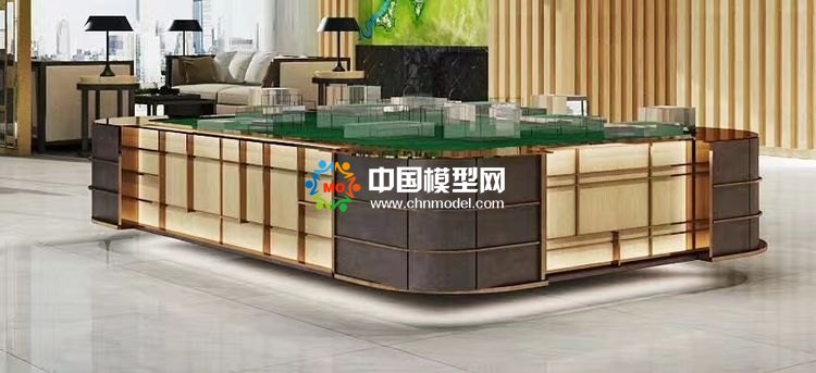 高檔樓盤模型底座，售樓部沙盤展臺(tái)（收藏）