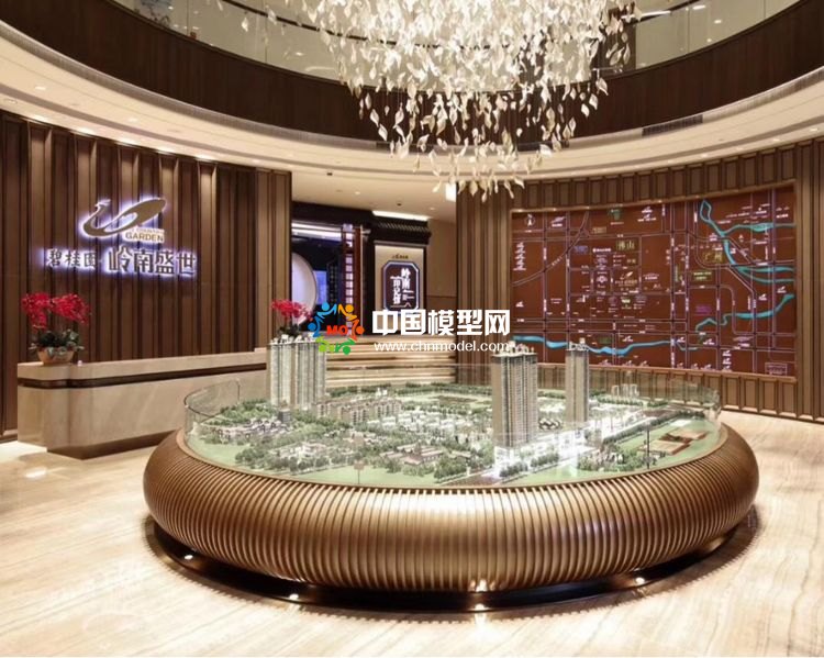 高檔樓盤模型底座，售樓部沙盤展臺(tái)（收藏）