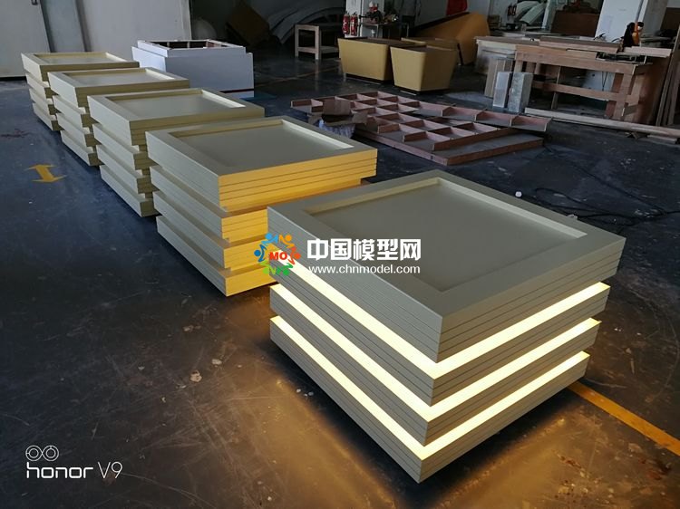 高檔樓盤模型底座，售樓部沙盤展臺(tái)（收藏）