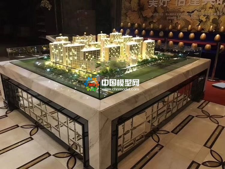 高檔樓盤模型底座，售樓部沙盤展臺(tái)（收藏）