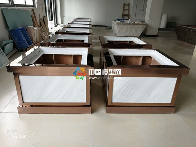 高檔樓盤模型底座，售樓部沙盤展臺(tái)（收藏）