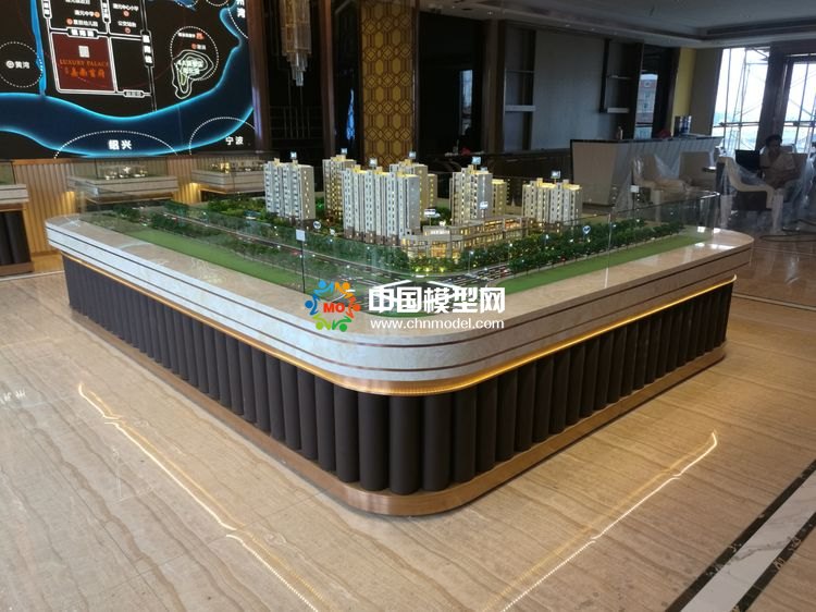 高檔樓盤模型底座，售樓部沙盤展臺(tái)（收藏）