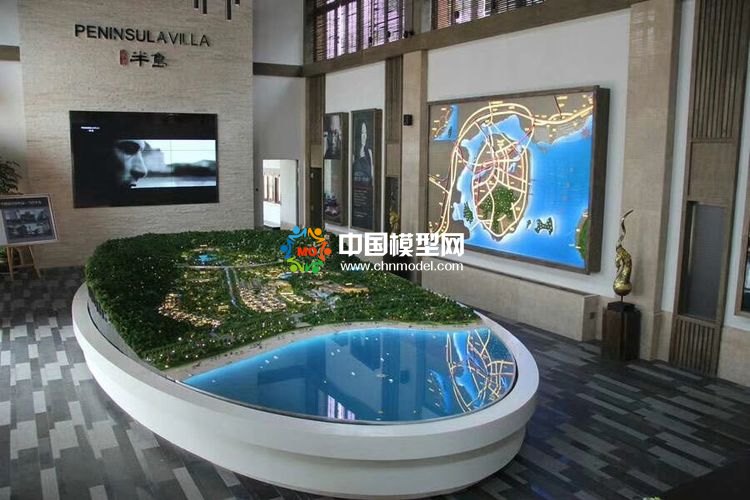 高檔樓盤模型底座，售樓部沙盤展臺(tái)（收藏）