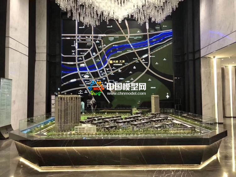 高檔樓盤模型底座，售樓部沙盤展臺(tái)（收藏）