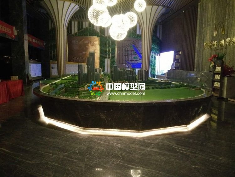 高檔樓盤模型底座，售樓部沙盤展臺(tái)（收藏）