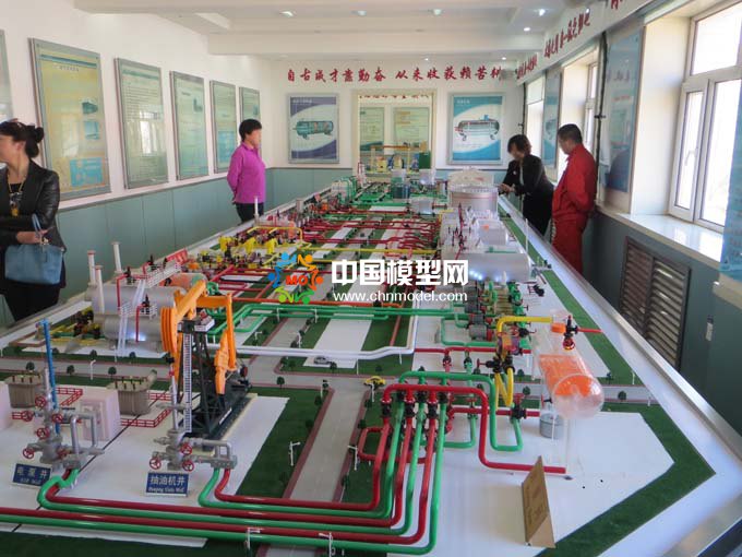 石油工程模型，油氣儲運系列教學實訓展覽模型