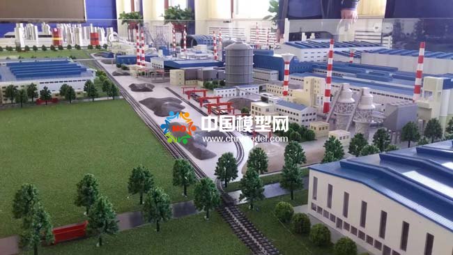 巨能特鋼廠區(qū)沙盤模型，新工藝新技術(shù)新材料新裝備實(shí)驗(yàn)基地