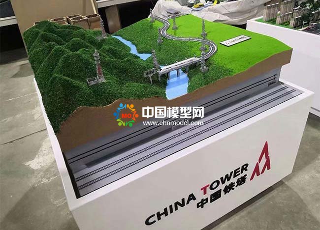 中國鐵塔場(chǎng)景應(yīng)用沙盤模型