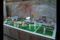 瀏陽中科發(fā)電、輸變電、供用電綜合展示模型