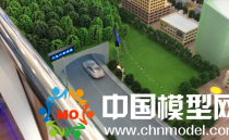 中韻物流園沙盤模型，物流園動(dòng)態(tài)演示沙盤模型