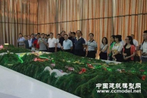 新建京張鐵路沙盤模型，有砟軌道標(biāo)準(zhǔn)高速鐵路