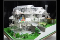 建筑模型工藝復雜，根據(jù)不同用途選定方案