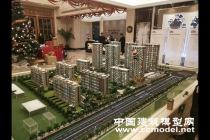 濱江碧桂園翡翠江南建筑模型，售樓沙盤模型