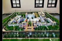 安康中學(xué)新、老校區(qū)建設(shè)沙盤模型建成
