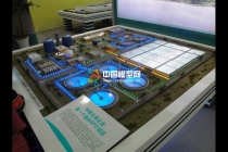 中國水務海外EPC項目沙盤模型，水處理沙盤模型