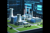 智慧電廠沙盤模型，點亮能源變革新視界